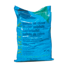 SULFATE CUIVRE 25K - SAC