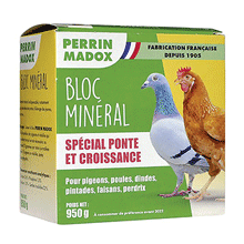 BLOC SEL PIGEONS 950GRS     **