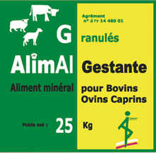 ALIMAL GESTANTE GRANULE 25 KG