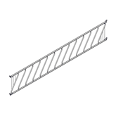 J.PANNEAU LS OBLIQUE 6M PO0404