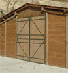 BARN COULOIR PIGNON PLEIN BOIS