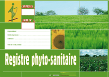 REGISTRE PHYTOSANTAIRE 100P.