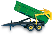 REMORQUE J.DEERE BRU2210 2COUL