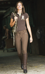 PANTALON MICROFIBRE FEMME