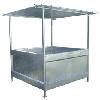 RATELIER EQUIN GALVA 1M60X1M60