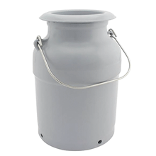 BIDON LAIT PLASTIQUE 5 L.+COUV
