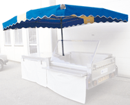 PARASOL POUR VITRINE ETAL 144