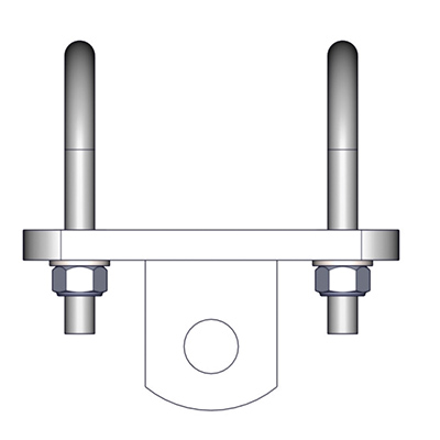 FIXATION POUR CLAIE OVINS 3739 (X2) - photo 2