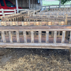 Vds 5 râteliers bois Aveyron