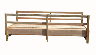RATELIER DOUBLE GRANDE LARGEUR 1.40 M RATELIER DOUBLE GRANDE LARGEUR 1.40 M