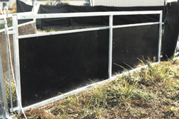 CLAIE PLEINE 2.50 M X 0.90 M