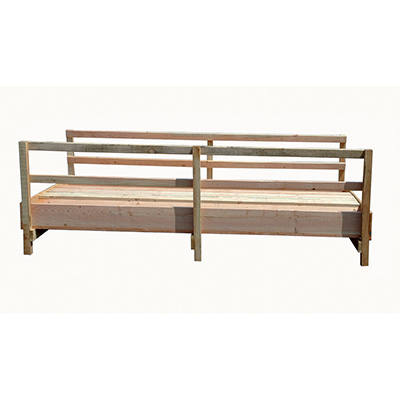 RATELIER DOUBLE GRANDE LARGEUR 1 M RATELIER DOUBLE GRANDE LARGEUR 1 M