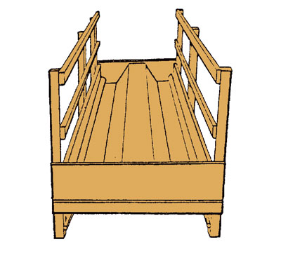 RATELIER DOUBLE GRANDE LARGEUR 1.20 M RATELIER DOUBLE GRANDE LARGEUR 1.20 M