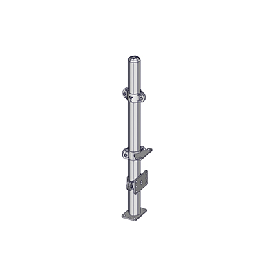 POTEAU OVIN/CARPIN COMPLET SUR PLATINE POTEAU OVIN/CARPIN COMPLET SUR PLATINE