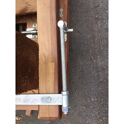 PORTAIL WESTERN BOIS 3 X 1,20 M - photo 4