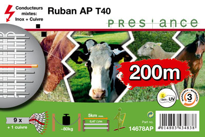 RUBAN PRES'ANCE T40 RUBAN PRES'ANCE T40
