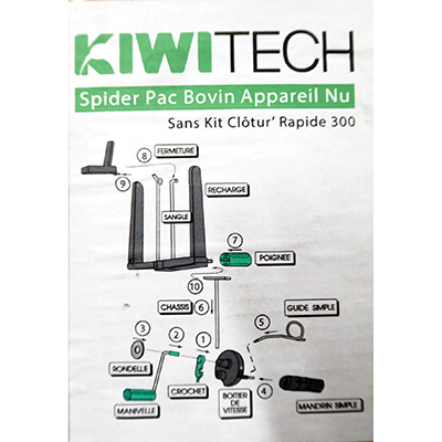SPIDER PAC APPAREIL NU BOVIN - photo 2