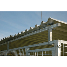 TOIT DE CHENIL 2MX2M