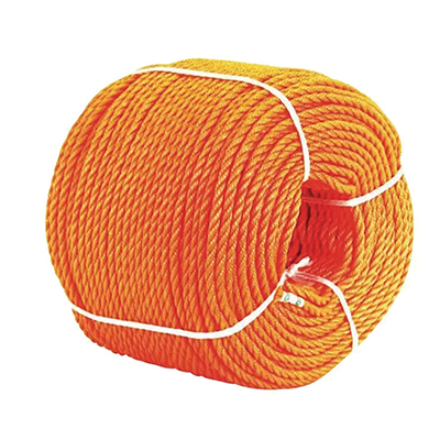 CORDE POLYPROPYL&Egrave;NE ORANGE - 8 mm - 25 m