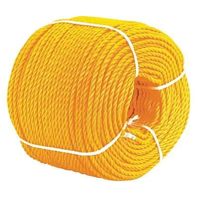 CORDE POLYPROPYL&Egrave;NE JAUNE  - 16 mm