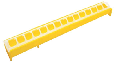 MANGEOIRE POUSSINS 50CMS JAUNE