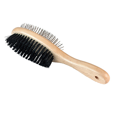 BROSSE DOUBLE POUR CHIEN