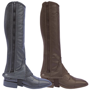 MINI-CHAPS CUIR PLEINE FLEUR