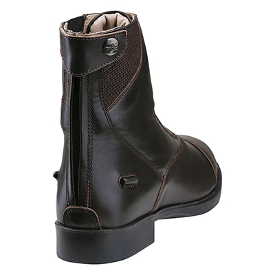 BOOTS CUIR NOIR CONCOURS - photo 2