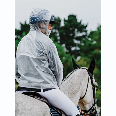 IMPERMEABLE ZIPPE TRANSPARENT - photo 2