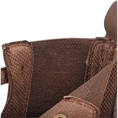 BOOTS CUIR ZIP CUIR GRAS - photo 2