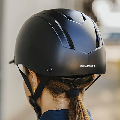 BOMBE CASQUE RIDING WORLD TOPY - photo 4