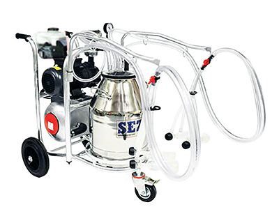 CHARIOT TRAITE CHÈVRE 1P/2F ES