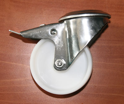 ROUE PIVOTANTE Ø 100 + FREIN