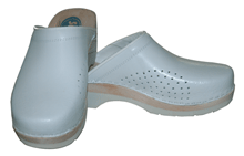 SABOTS ADAMO CUIR SEMELLE BOIS SABOTS ADAMO CUIR SEMELLE BOIS