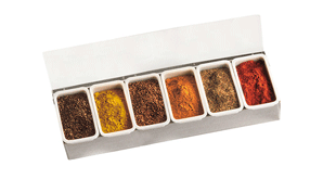 BOITE A EPICES 6 COMPARTIMENTS BOITE A EPICES 6 COMPARTIMENTS