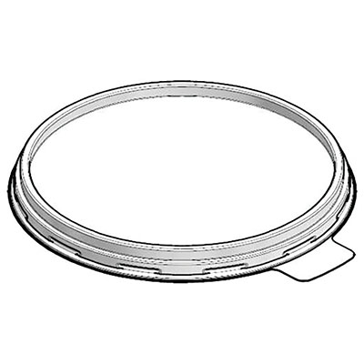 COUVERCLE Ø 95 PP TRANSPARENT COUVERCLE Ø 95 PP TRANSPARENT