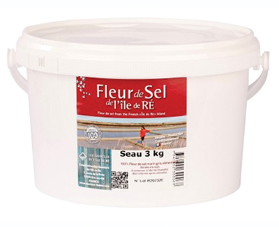 FLEUR DE SEL - SEAU 3 KG