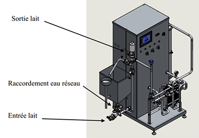 PASTEURISATEUR PLAQUES 500L/H - photo 2