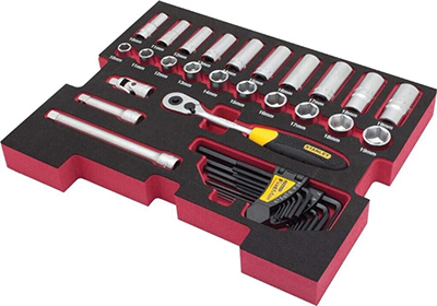 MOUSSE CLIQ/DOUILLES 3.8" 10PC