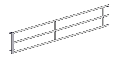 JOURDAIN ARRIERE DE BARRIERE EX3 MILKY 3.50m