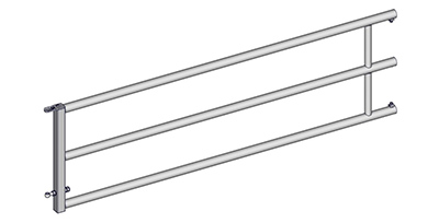 JOURDAIN ARRIERE DE BARRIERE EX3 MILKY 2.50m