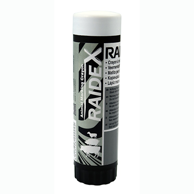 CRAYON RAIDEX PLASTIQUE BLANC 