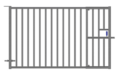 PORTE CH&Egrave;VRE OU VEAU - 2 m