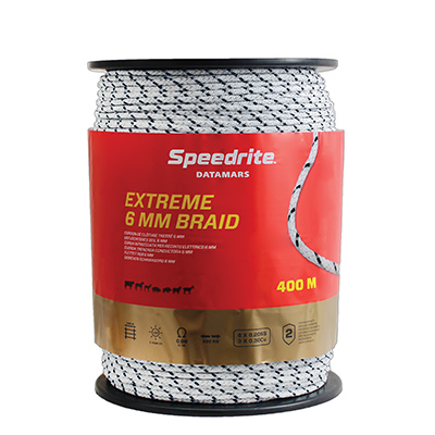 CORDELETTE TRESSE 6MM 400M EXT