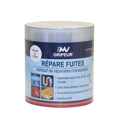 RUBAN R&Eacute;PARE FUITES TRANSPARENT