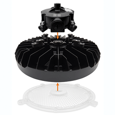 CLOCHE LED MULTI PUISSANCES