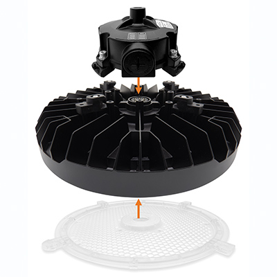 CLOCHE LED MULTI PUISSANCES