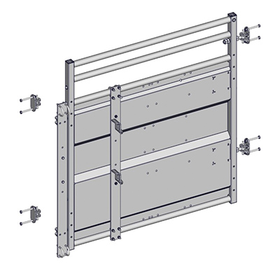 DOUBLE &Eacute;PINGLE POUR COULOIR DE POUSSEE PREMIUM jourdain