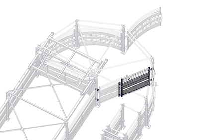 DOUBLE &Eacute;PINGLE POUR COULOIR DE POUSSEE PREMIUM jourdain - photo 2