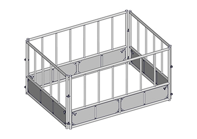 RATELIER JOURDAIN BASIC VACHE 2X3M RA0803